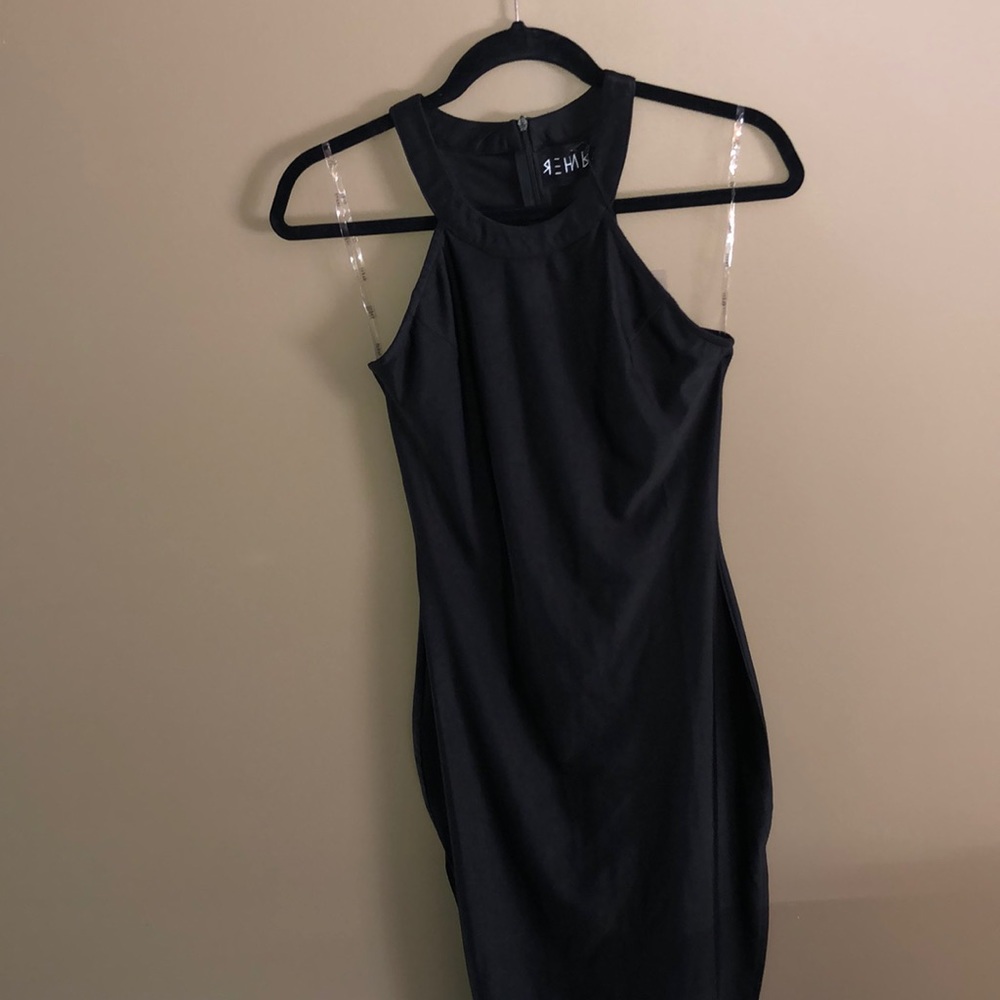 NWT Disruptive Youth Black Halter Dress